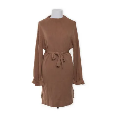 Poloklänning (Brun) från Edited Bomull, Elastan, Viskos