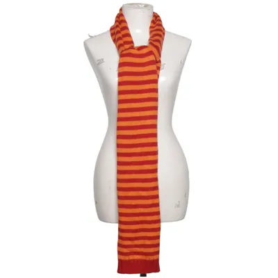 Scarf (Red, Orange) from Marimekko x Uniqlo Acrylic, Wool