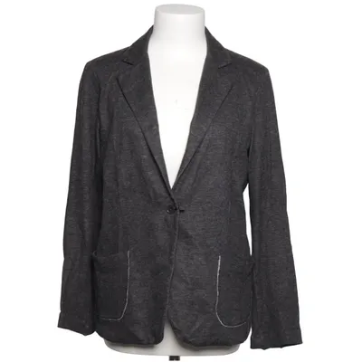 Jacket (Gray) from Majestic Filatures Cashmere, Cotton, Silk