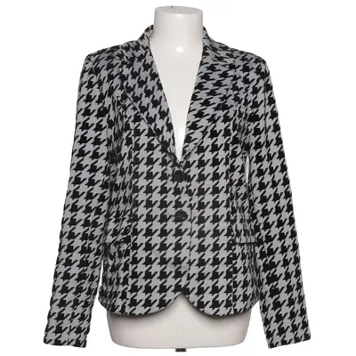 Blazer (Black, Gray) from Helena Hart Elastane, Polyester, Viscose
