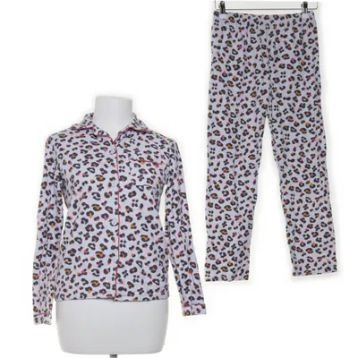 Pyjama (Wit, Meerkleurig) van Zeeman Katoen