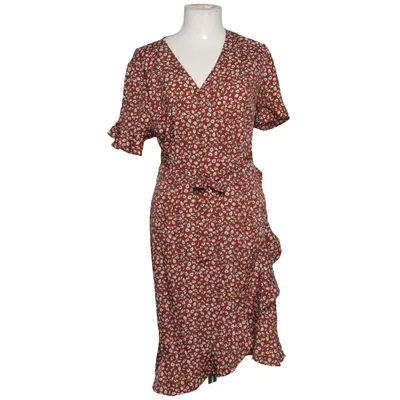 Wrap dress (Brown, White) from ONLY Polyester