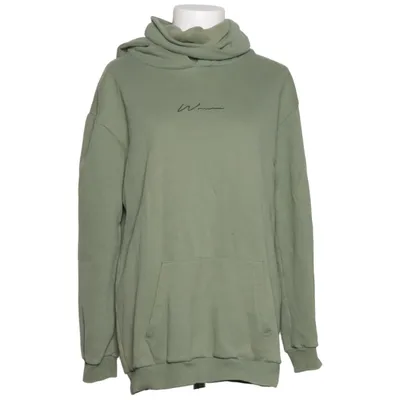 Capuchon sweater (Groen) van Man Katoen, Polyester