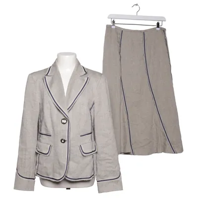 Skirt suit (Brown) from Biba Cotton, Linen, Viscose
