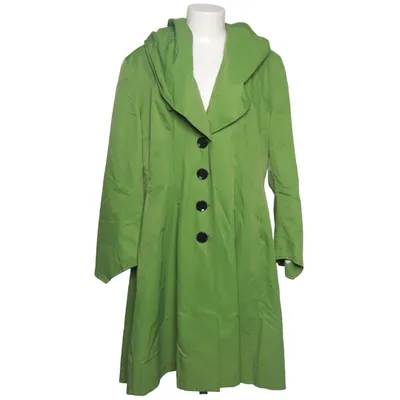 Trenchcoat (Groen) van Erich Fend Katoen, Polyamide, Polyester