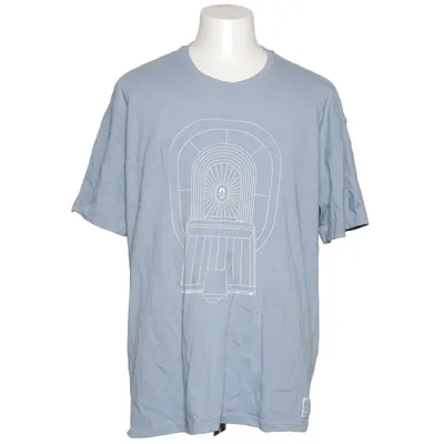 T-shirt (Blue) from Le Coq Sportif Cotton