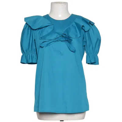 Top (Blauw) van Malco Modes Katoen, Polyester