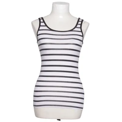 Tank Top (White, Black) from FSBN Sister