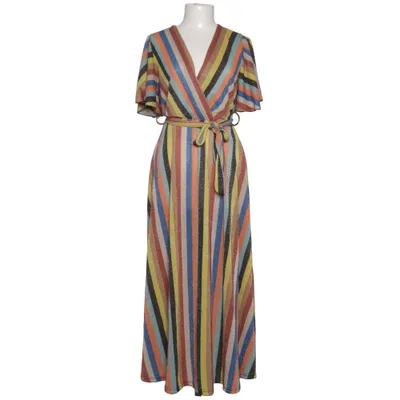 Wrap dress (Multicolored) from Senes Elastane, Polyester