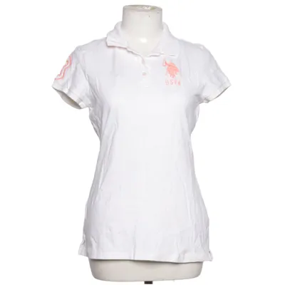 Polo (Blanc, Rose) de U.S. Polo Assn. Coton, Élasthane