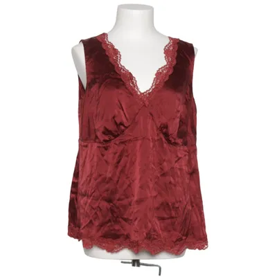 Pajama top (Red) from Emilia Lay Elastane, Silk