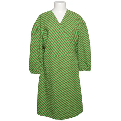 Klänning (Grön, Brun) från CKS Polyester