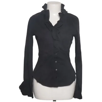 Shirt (Zwart) van Atlas Design Katoen, Elastaan, Polyamide