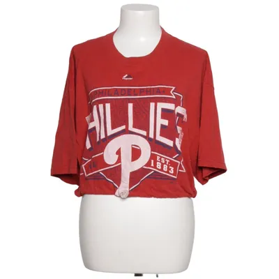 T-shirt (Red) from Majestic Cotton, Polyester