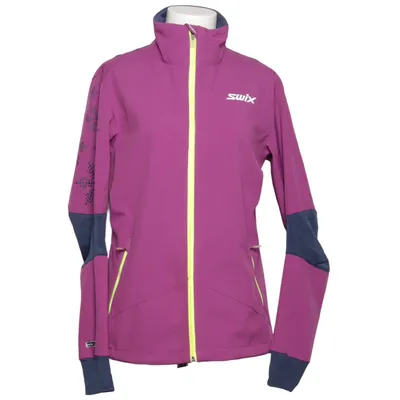 Softshell jacket (Purple, Blue) from Swix Elastane, Polyamide, Polyester