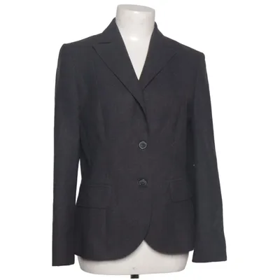 Blazer (Grau) von Caractère Elasthan, Wolle