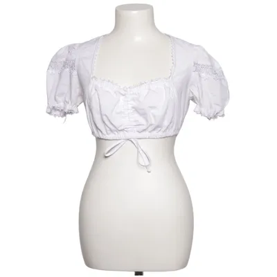 Chemisier Dirndl (Blanc) de Distler Coton, Polyester