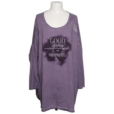 Long sleeve T-shirt (Purple) from Janet & Joyce Cotton
