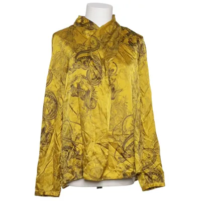 Bluse (Gul, Sort) fra Allsaints Silke, Viscose