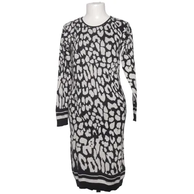 Dress (Black, White) from Alba Moda Cotton, Wool