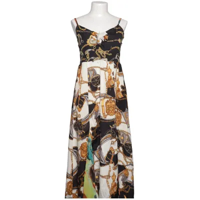 Jurk (Zwart, Wit, Meerkleurig) van 101 Idees Elastaan, Polyester