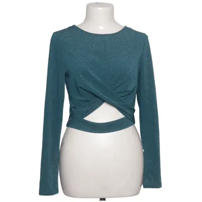 Top (Blauw) van Allegra K Elastaan, Metallvezel, Polyamide
