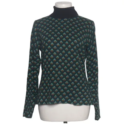 Rollkragenpullover (Grün, Schwarz, Mehrfarbig) von King Louie Baumwolle