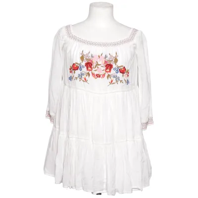 Kjole (Hvid, Flerfarvet) fra Free People Bomuld, Viscose