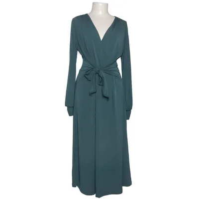 Långklänning (Blå) från WE Fashion Elastan, Återvunnen polyester