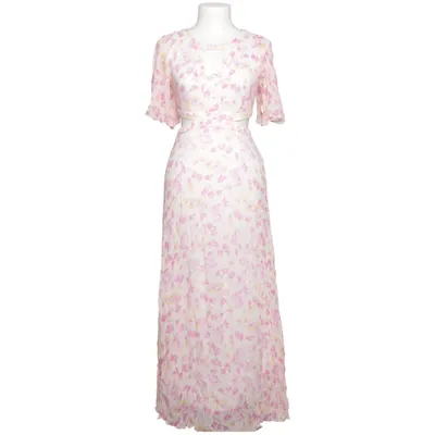 Maxi dress (White, Pink, Yellow) from Maje Viscose