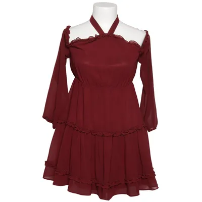 Jurk (Rood) van Iva Nikolina x NA-KD Polyester