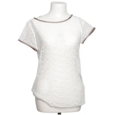 Haut (Blanc, Marron) de Cop Copine Élasthane, Polyester