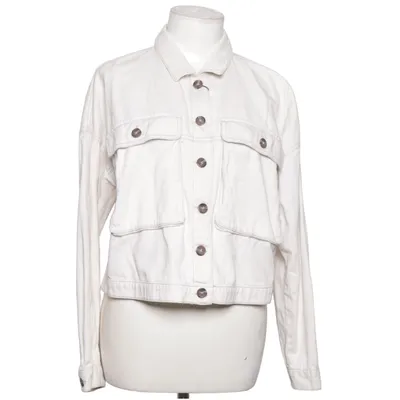 Denim jacket (White) from Noisy May Cotton