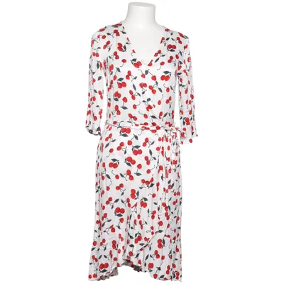 Omlottklänning (Vit, Röd, Grön) från Jake*s Collection Polyester