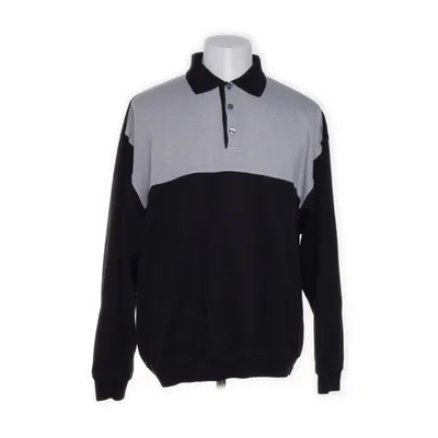 Polotrøje (Sort, Grå) fra Giorgio Bomuld, Polyester