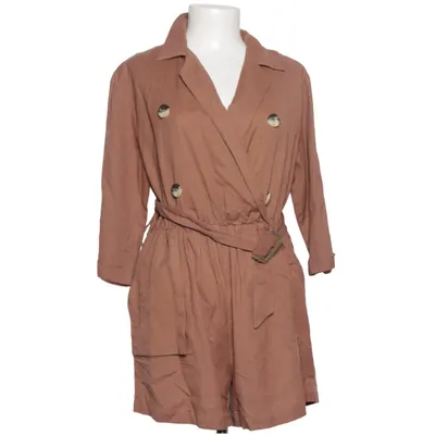 Jumpsuit (Front Button Linen Look Playsuit) from Donna Romina x NA-KD Cotton, Linen
