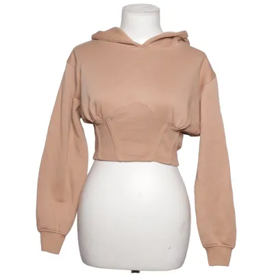 Capuchon sweater (Beige) van Missguided Petite Katoen, Elastaan, Polyester