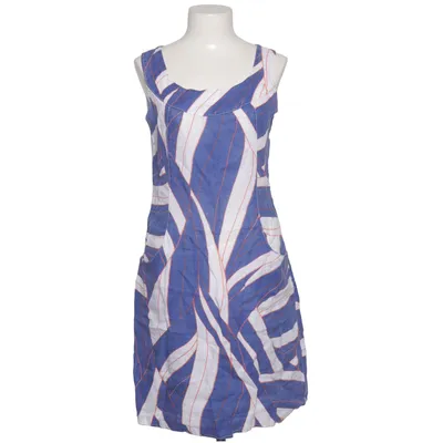 Jurk (Blauw, Wit, Oranje) van Lina Tomei