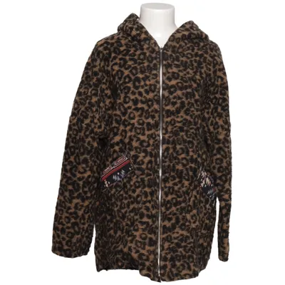 Winter jacket (Brown, Black, Multicolored) from Plus Size Angora, Polyamide, Polyester