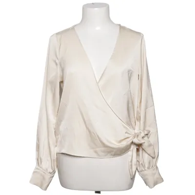 Omlottblus (Satin Wrap Top Ls) från Costes Studio Polyester