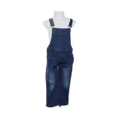 Dungarees (Blue) from Playful Denim Cotton, Elastane, Polyester
