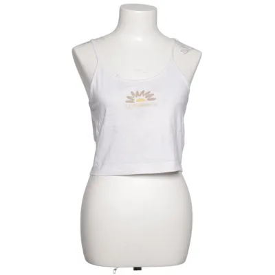 Tanktop (Wit) van Quiksilver Katoen, Elastaan