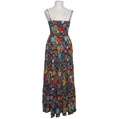 Maxi dress (Blue, Multicolored) from Topo Viscose