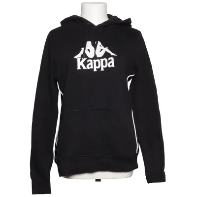 Huvtröja (Svart) från Kappa Bomull, Polyester