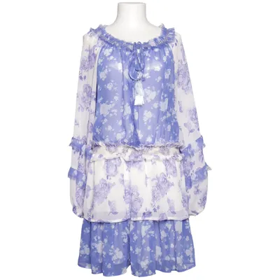 Klänning (Blå, Vit, Flerfärgad) från Resort Polyester