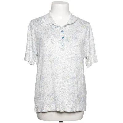 Short sleeve shirt (White, Blue, Yellow) from Di-Strick Acrylic, Polyamide, Viscose