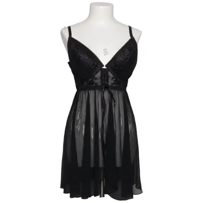 Negligee (Black) from Lascana Elastane