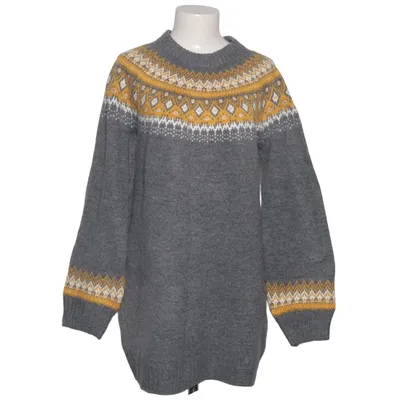 Strickpullover (Grau, Gelb, Weiß) von Esmara Acryl, Elasthan, Polyester