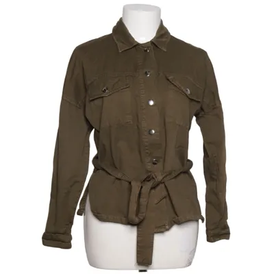 Overshirt (Green) from Denim Miss Selfridge Cotton, Viscose