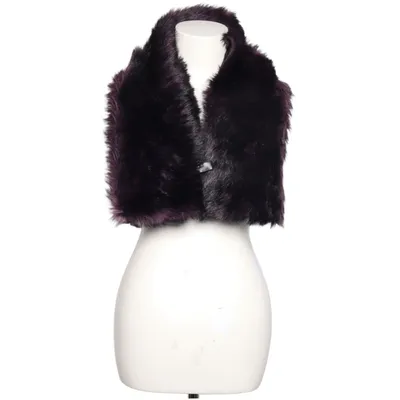 Col en fourrure (Violet) de Coast Acétate, Coton
